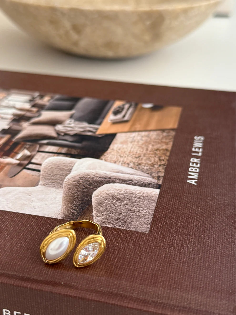 Milo Ring by Chansuttpearls