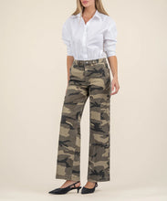 Miller High Rise Wide Leg Pant - Camo