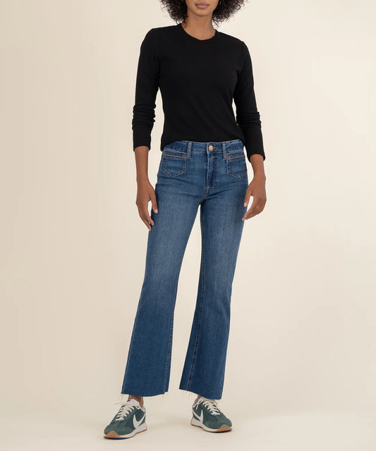 Kut from the Kloth Kelsey High Rise Ankle Flair Jean