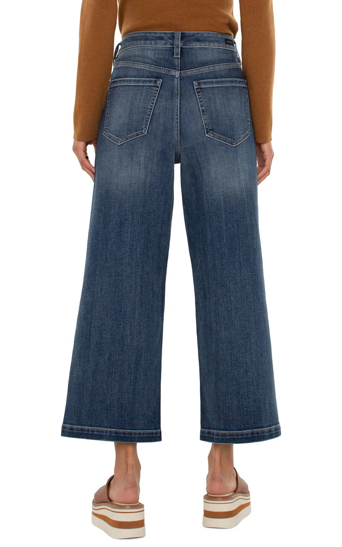 ECO Stride HI-RISE Crop Wide Leg Jeans