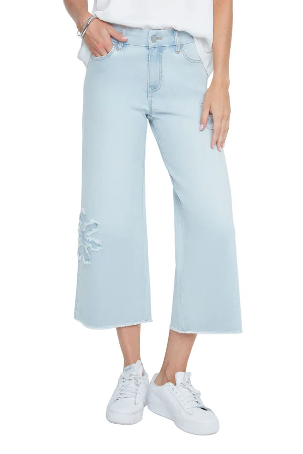 Flower Denim Jeans by Renuar