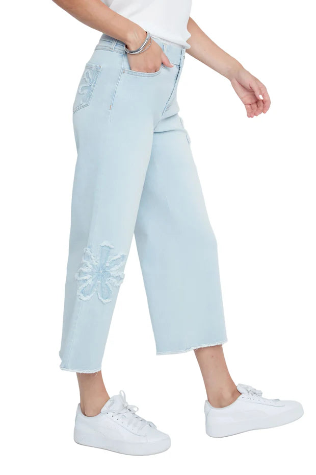 Flower Denim Jeans by Renuar