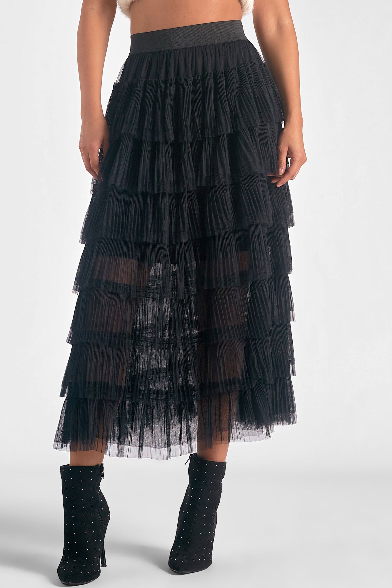 Layered Tulle Skirt