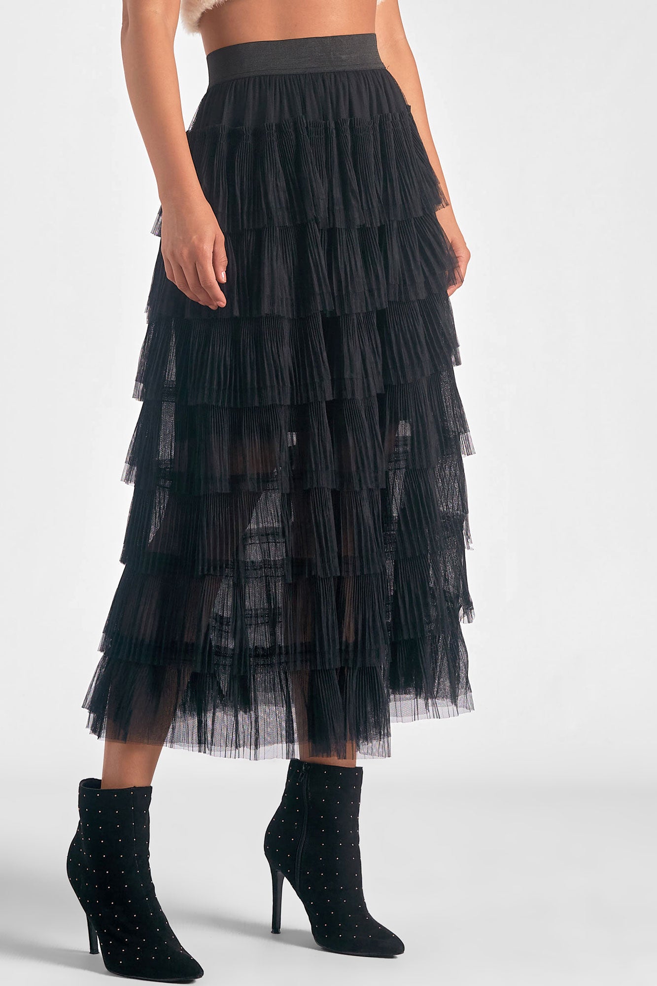 Layered Tuille Skirt