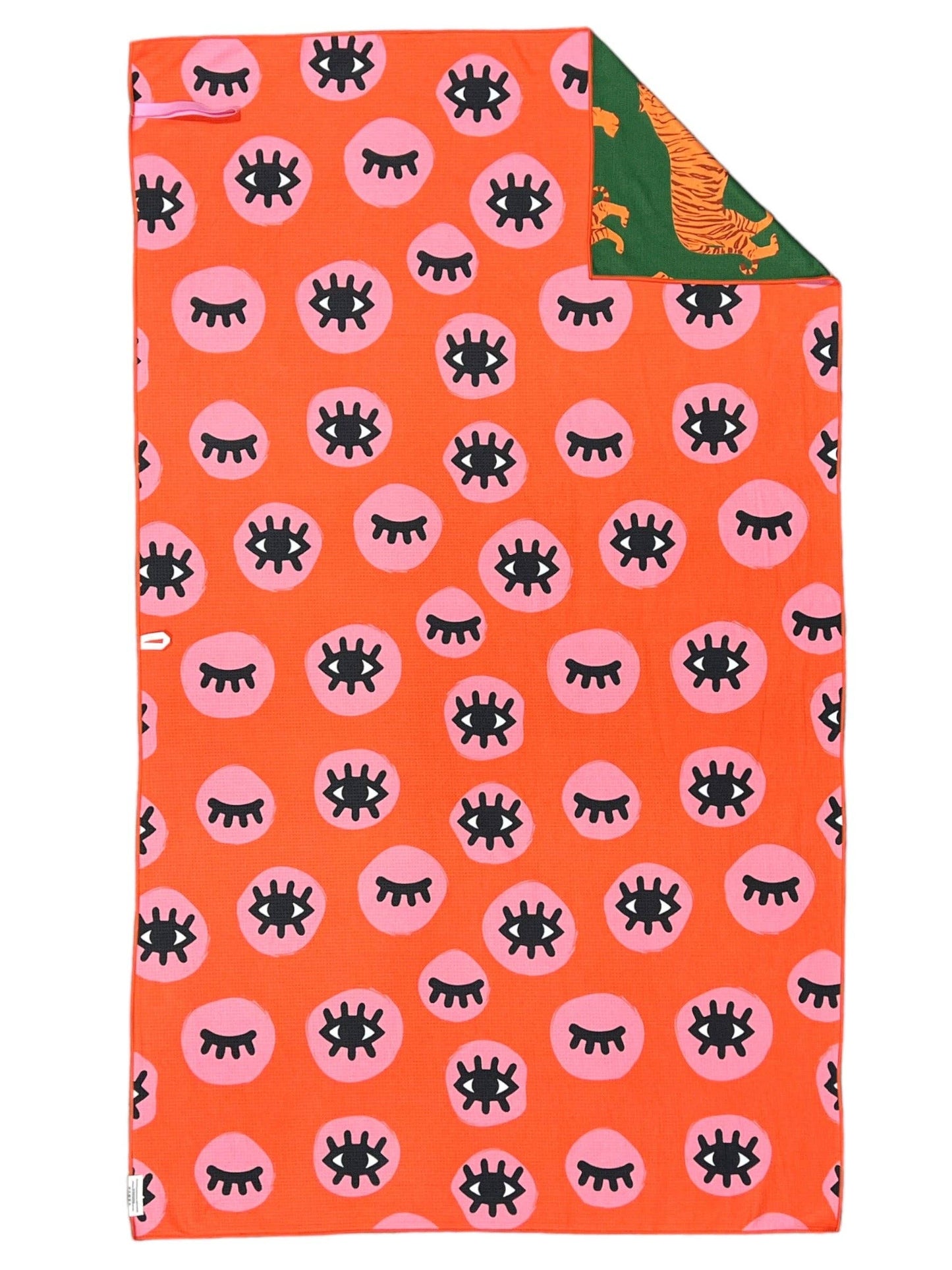 Eye Of The Tiger Pool Towel: Reversible: No