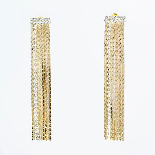 Luxe Fringe Earrings by Treasure Jewels