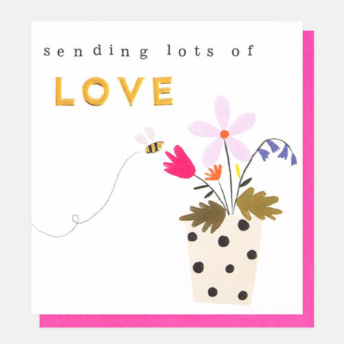 Sending Love Greeting Card