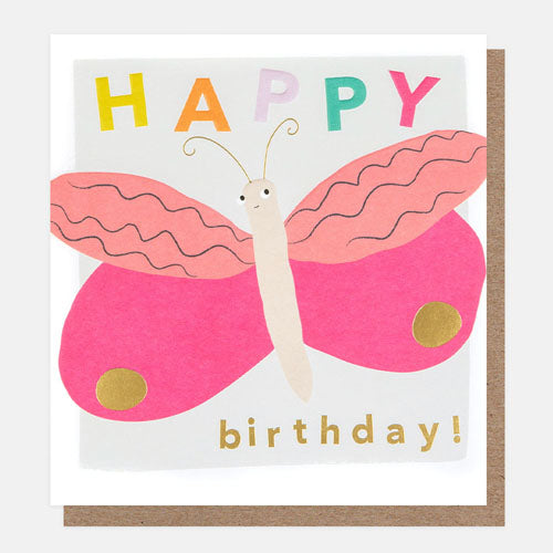 Birthday Butterfly Birthday Card