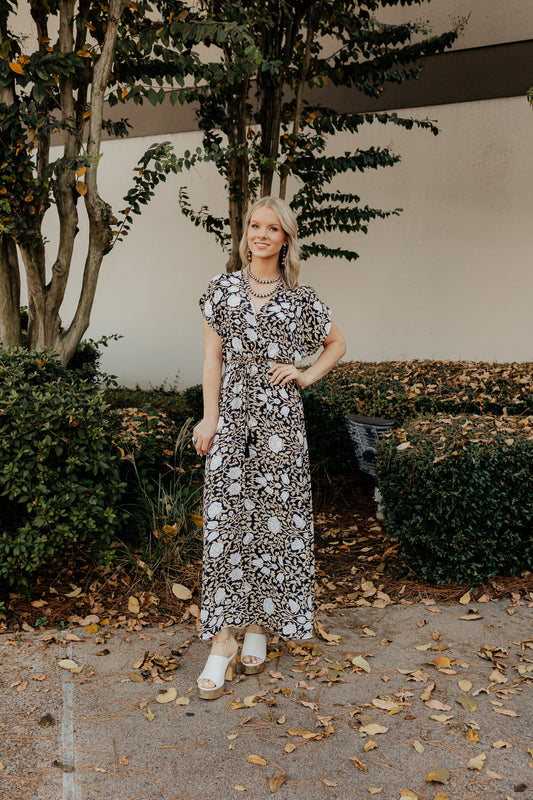 Imogen Short Sleeve Maxi Dress