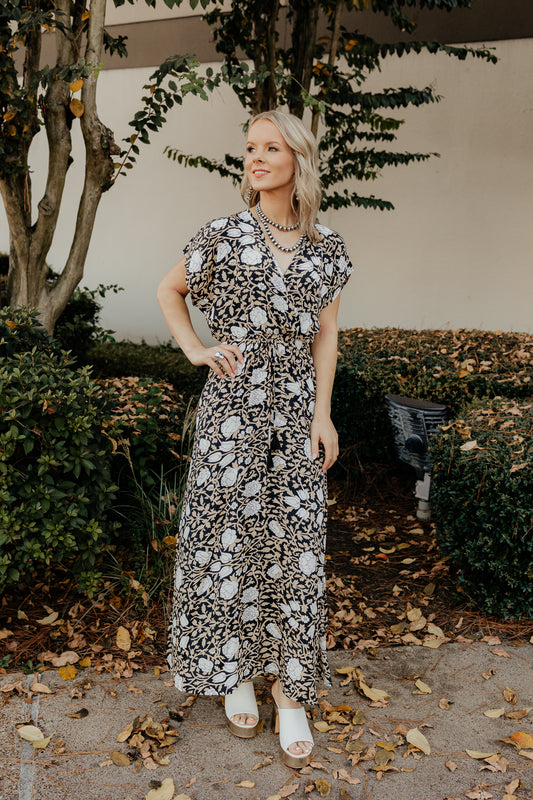 Imogen Short Sleeve Maxi Dress