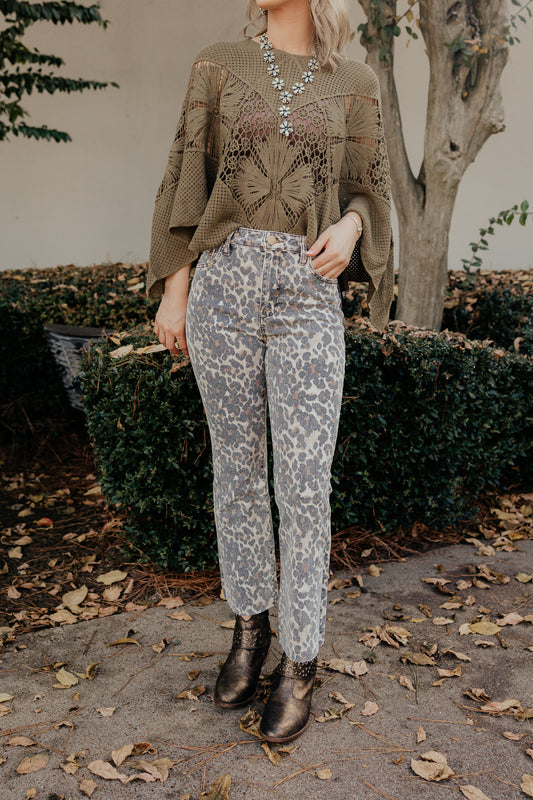 Kelsey High Rise Ankle Flair Jean by Kut