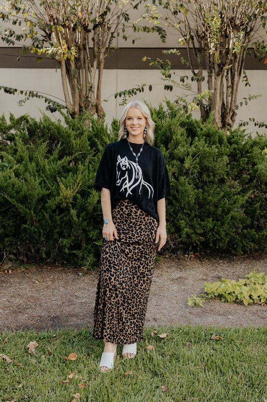 Leopard Skirt