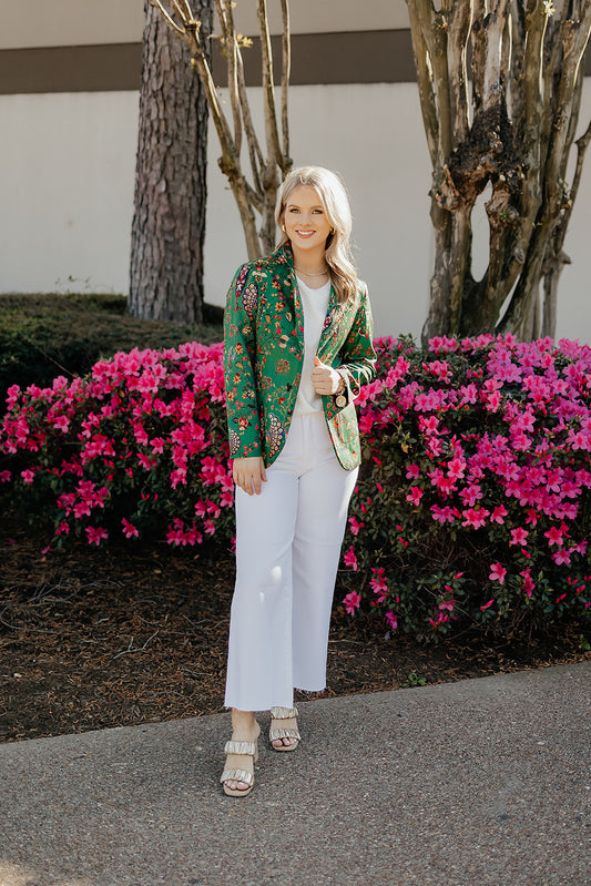 Peacock Arcadia Blazer - Benares