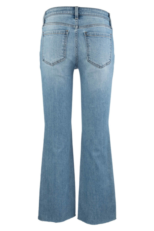 Kut Kelsey Mid Rise Ankle Flair