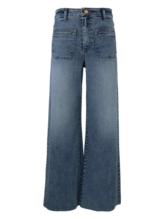 Meg High Rise Wide Leg Patch Pocket by Kut