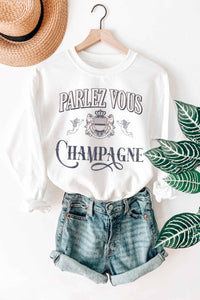 "Champagne Talk" Sweatshirt