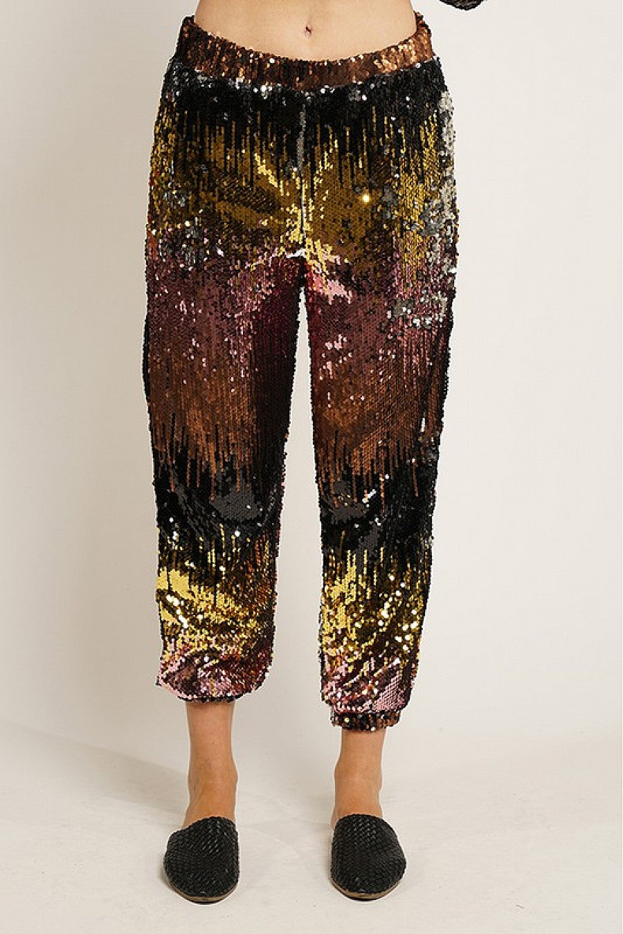 "Everything That Glitters" Sequin Joggers - 75% OFF!