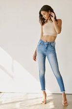 Monique High Rise Studded Ankle Skinny Jeans