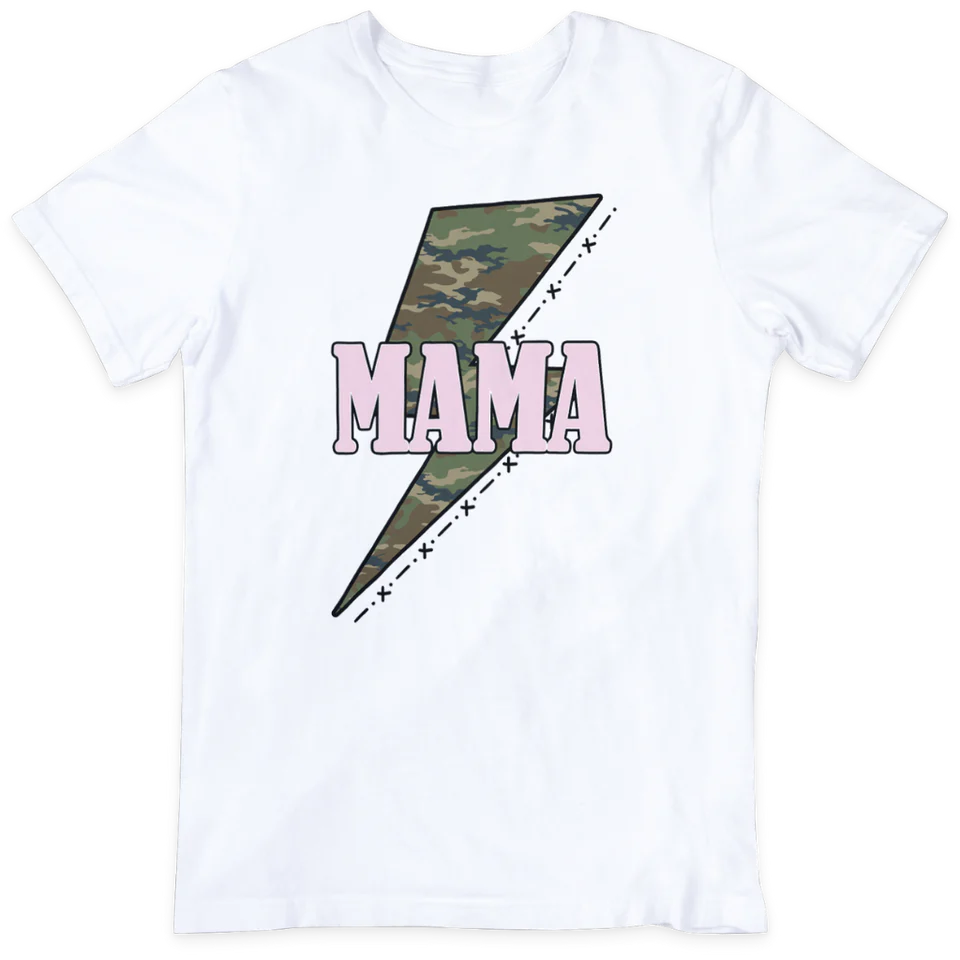 Mama Lightning Bolt Tee