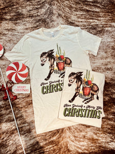 "Merry Little Christmas" Graphic Tee