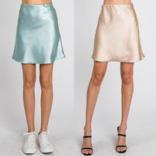 "Sweet Thing" Satin Mini Skirt
