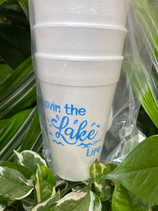 Styrofoam Gift & Party Cups